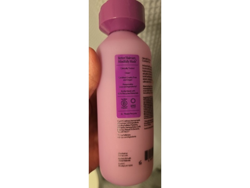 Eva.Nyc Frizz Fixer Smoothing Shampoo, Argan Oil, 10 fl oz/300 mL