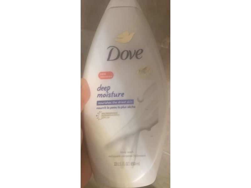 Dove Deep Moisture Body Wash, 22 fl oz/650 mL