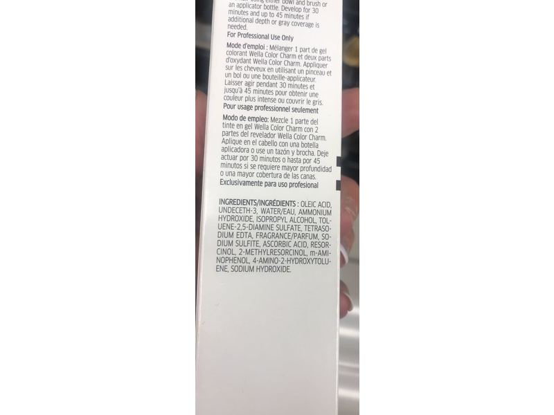 Wella Color Charm Permanent Gel Haircolor, 9N/911 Very Light Blonde, 2 oz/57 g