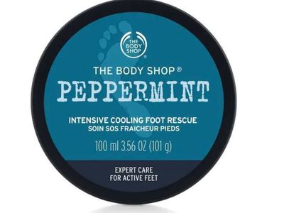 The Body Shop Intensive Cooling Foot Rescue, Peppermint, 3.56 oz