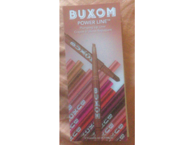 Buxom Power Line Plumping Lip Liner, Hush Hush Henna, 0.005 oz/0.15 g