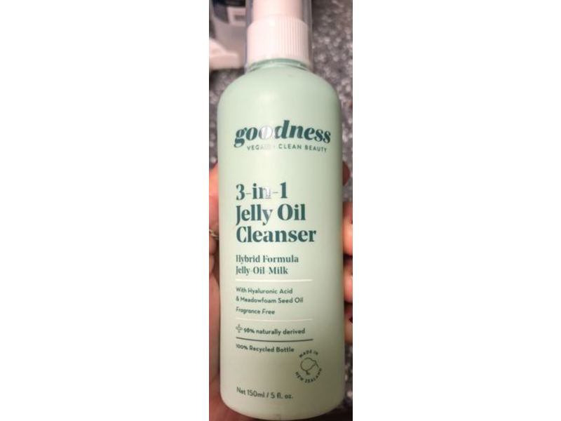Goodness 3-In-1 Jelly Oil Cleanser, 5 fl oz/150 mL
