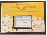 Trader Joe's Face Mask, Honey Hydration, 2.6 oz/75 g - Image 3