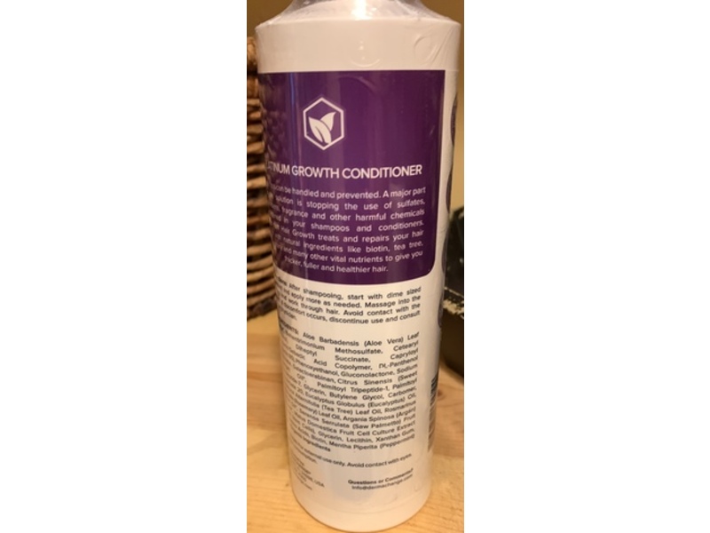 DermaChange Biotin Conditioner, Vitamin E, 16 fl oz/473 mL