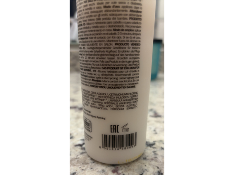 Organethic Pure Care Wellness Hydrating Conditioner, 8.4 fl oz/250 mL