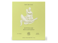 Soft Service Buffing Bar, Green Banana, 7.5 oz, 2 Count - thumbnail 1