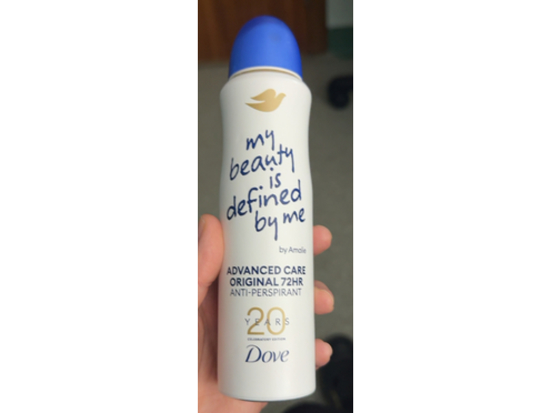 Dove Advanced Care Original Anti-Perspirant Spray, 150 mL