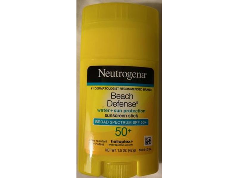 Neutrogena Beach Defense Sunscreen Stick, SPF 50+, 1.5 oz/42 g
