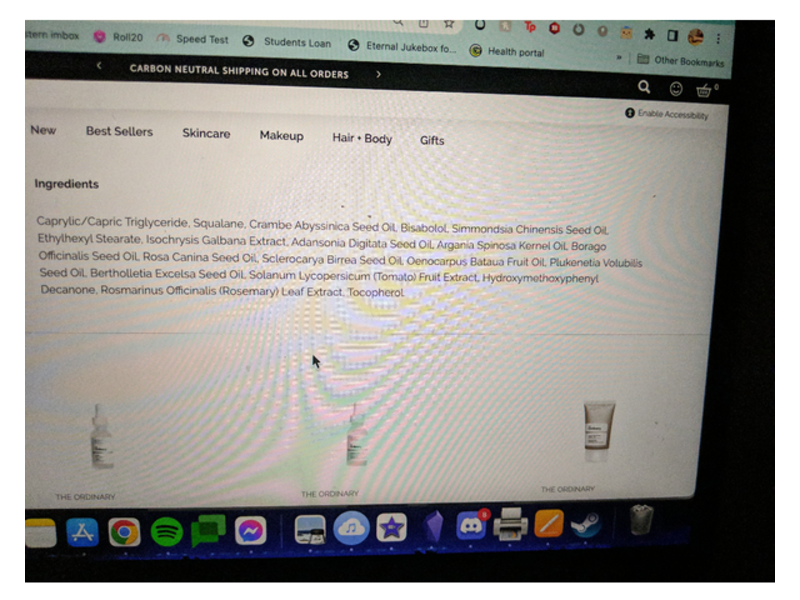 The Ordinary "B" Oil, 30mL/1oz