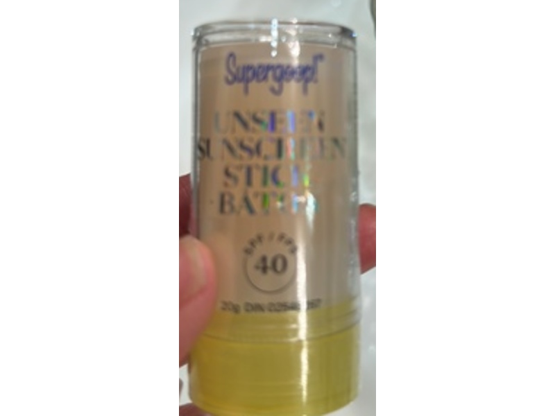 Supergoop! Unseen Sunscreen Stick, SPF 40, 0.7 oz/20 g
