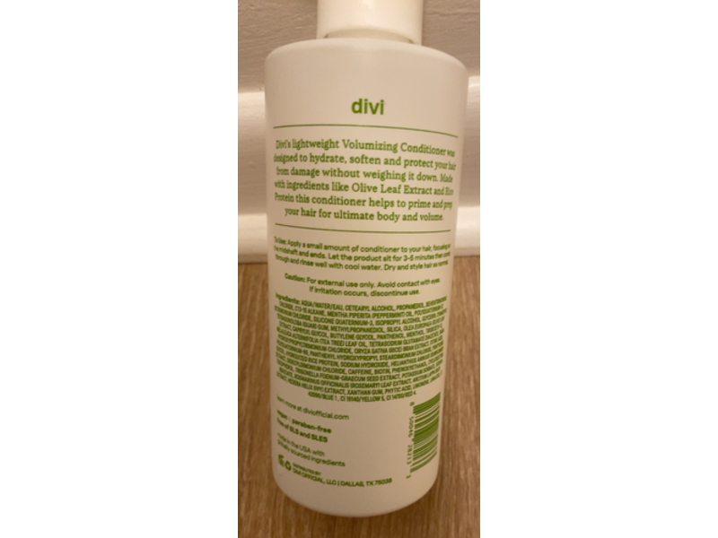Divi Volumizing Conditioner, 12 fl oz/354 mL