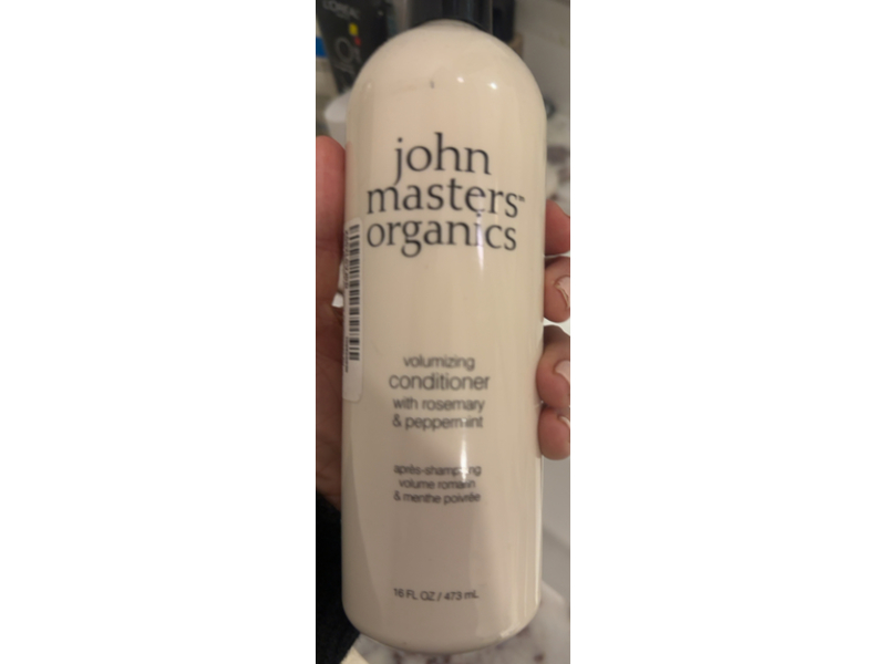 John Masters Organics Volumizing Conditioner, Rosemary & Peppermint, 16 fl oz/473 mL