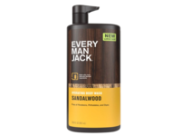 Every Man Jack Hydrating Body Wash, Sandalwood, 28.8 fl oz/852 mL - Image 2