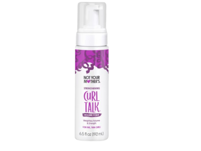 Not your Mother's Strengthening Curl Talk Volume Foam, 6.5 fl oz/192 mL