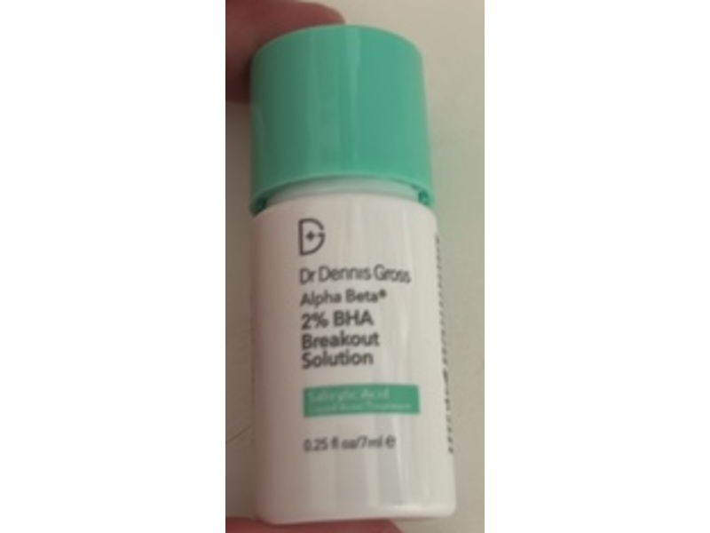 Dr Dennis Gross Alpha Beta 2% BHA Breakout Solution, 0.25 fl oz/7 mL