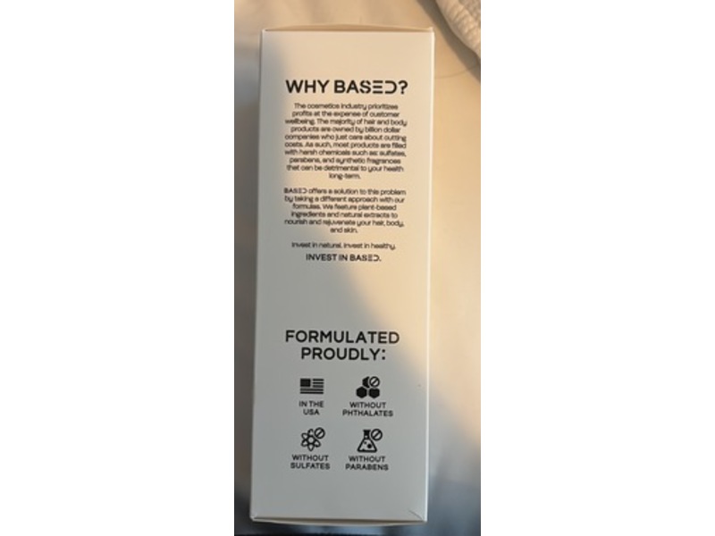 Based Body Wash, Santal Sandalwood, 16 fl oz/475 mL