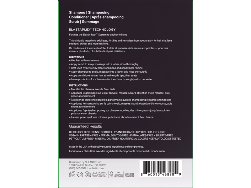 Nulastin Vibrant Scalp Travel Kit