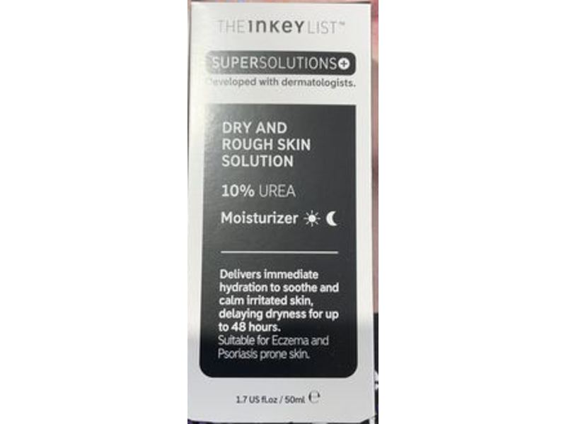 The Inkey List Dry And Rough Skin Solution Moisturizer, 1.7 fl oz/50 mL