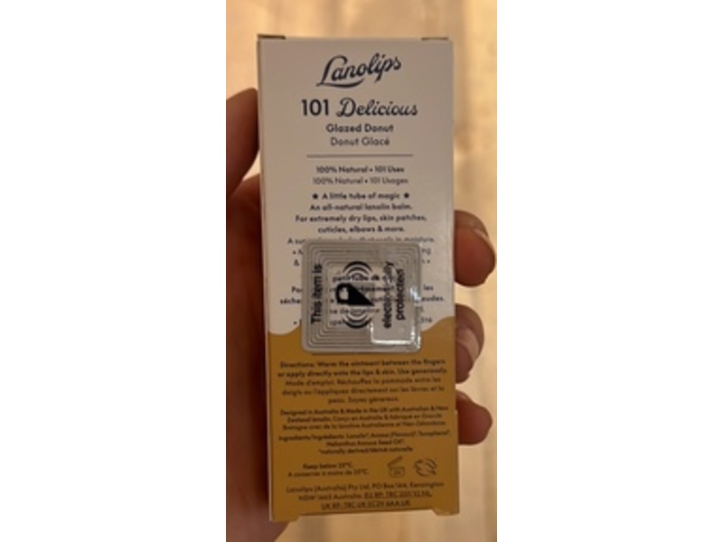 Lanolips 101 Ointment Multi-Balm, Glazed Donut, 0.35 oz/10 g