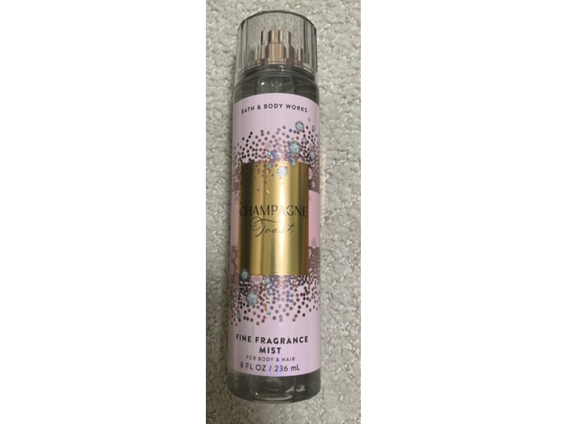 Bath & Body Works Body & Hair Fragrance Mist, Champagne Toast, 8 fl oz/236 mL