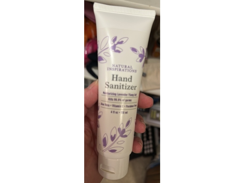 Natural Inspirations Hand Sanitizer, Lavender, 4 fl oz/118 mL