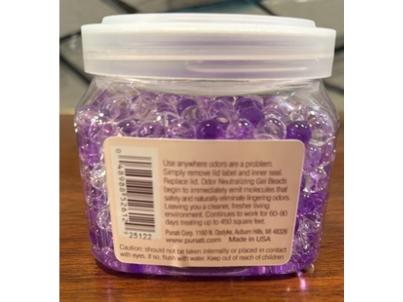 Smells Begone Gel Beads Air Freshener, Lavender Vanilla, 12 oz/340 g