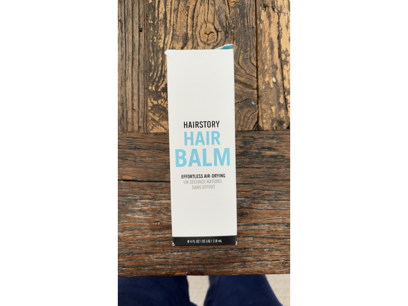 Hairstory Hair Balm Effortless Air-Drying, 4 fl oz/118 mL