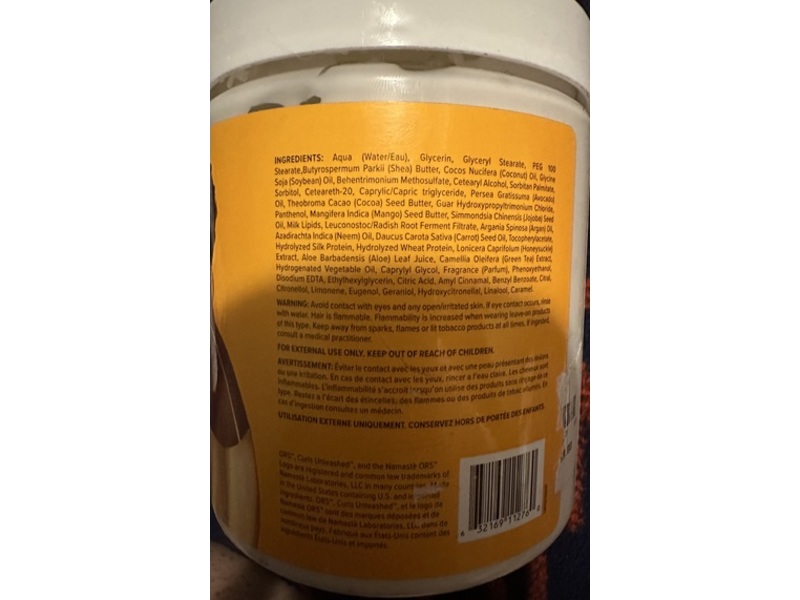 ORS Curls Unleashed Coconut & Avocado Does It All Smoothie Styler, 20 oz/567 g