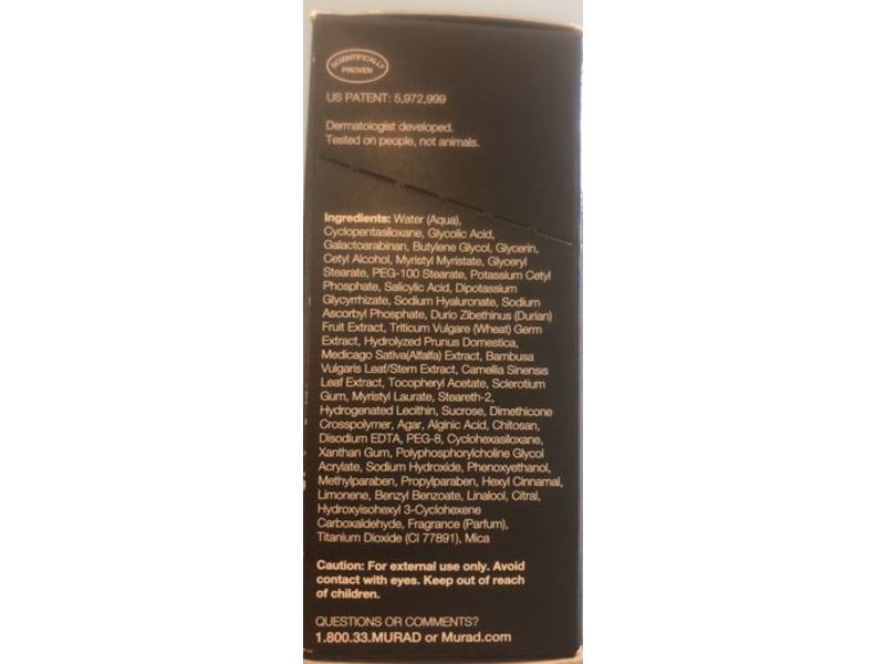 Murad Intensive Resurfacing Peel, Age Reform, 0.17 fl oz/5 mL, 4 Count