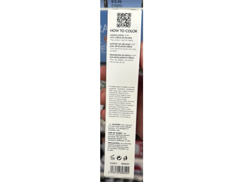 Bondbar Bonding Permanent Hair Color, 3NN-Dark Intense Brown, 2.05 oz/58.2 g