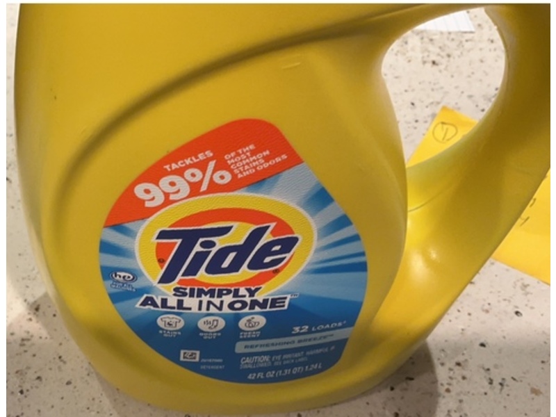 Tide Simply All In One Laundry Detergent, Refreshing Breeze, 32 Loads, 42 fl oz/1.24 L