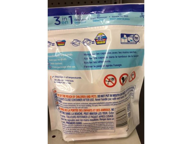 Tide Pods Free & Gentle Laundry Detergent, 14 oz/397 g, 16 Pacs, Pack Of 2