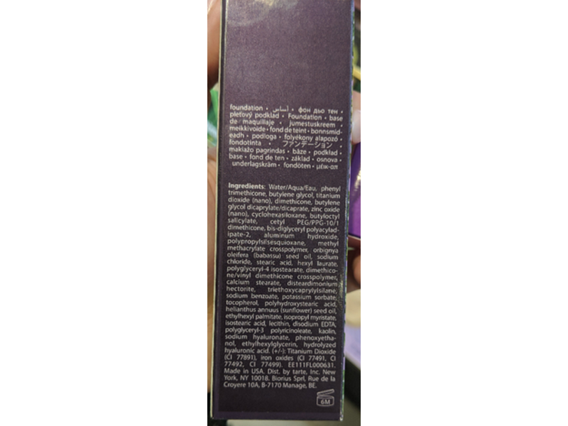 Tarte Foundcealer Multi-Tasking Foundation, 8B Procelain Beige, 1 fl oz/30 mL