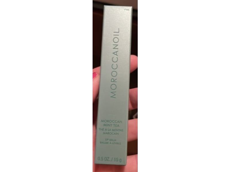 Moroccanoil Lip Balm, Moroccan Mint Tea, 0.5 fl oz/15 g
