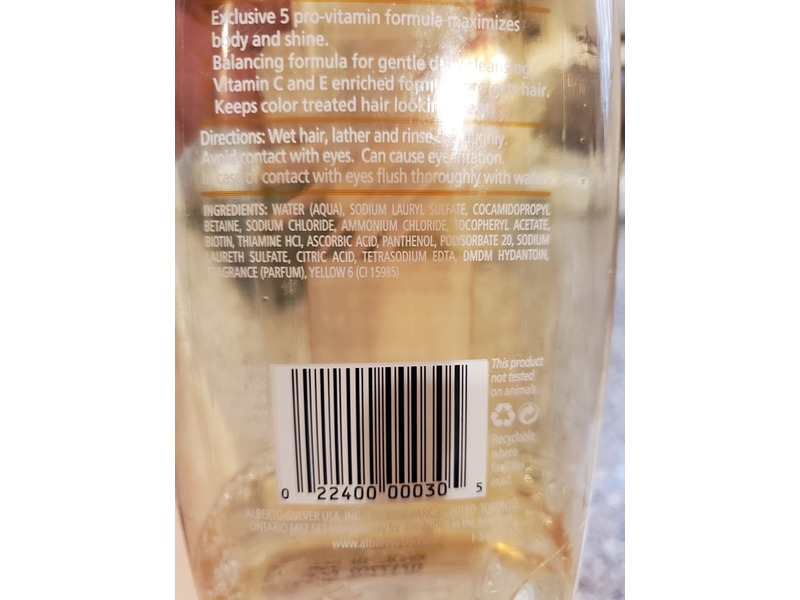 Alberto VO5 Balancing Shampoo, 15 fl oz (443 mL)