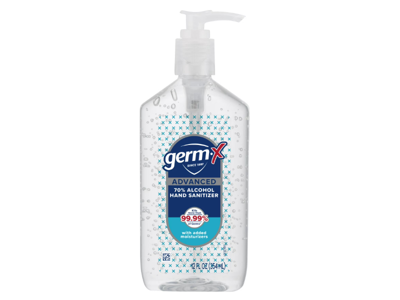 Germ-X Advanced Hand Sanitizer, 70% Alcohol, 12 fl oz/354 mL