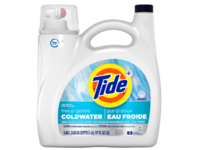 Tide+ Free & Gentle Coldwater Liquid Laundry Detergent, Unscented, 83 Loads, 117 fl oz/3.46 L - thumbnail 1