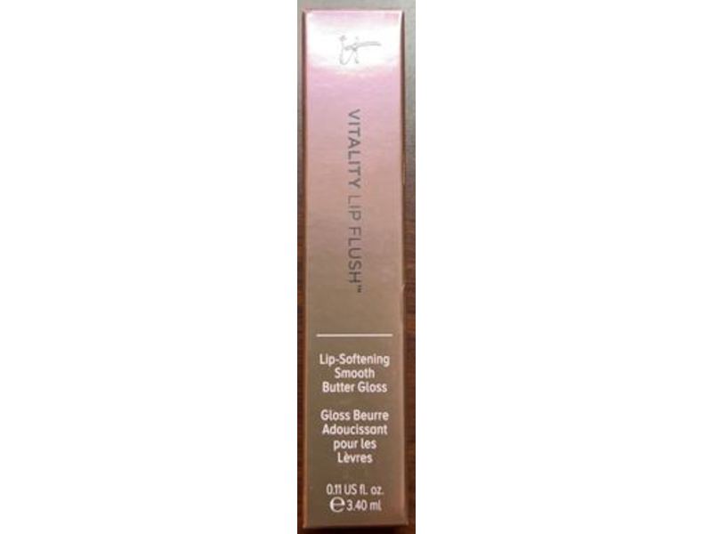it Cosmestics Vitality Lip-Softening Smooth Butter Gloss, Naturally Pretty, 0.11 fl oz/3.40 mL