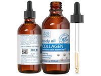 Dead Sea Collection Body Oil for Dry Skin, Collagen, 4 fl oz/120 mL - thumbnail 1