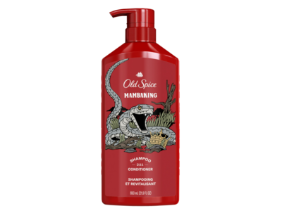 Old Spice Shampoo & Conditioner, Mambaking, 21.9 fl oz/650 mL