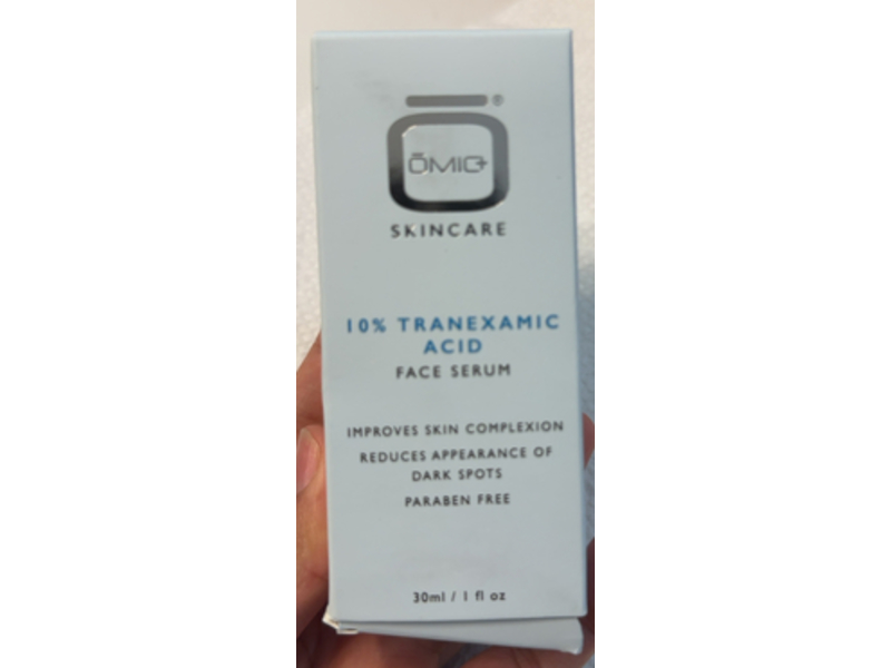 Omic SkinCare Face Serum, 10% Tranexamic Acid, 1 fl oz/30 mL