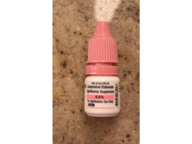 Loteprednol Etabonate Ophthalmic Suspension 0.5%, 5 mL, Sun Pharma (Rx)