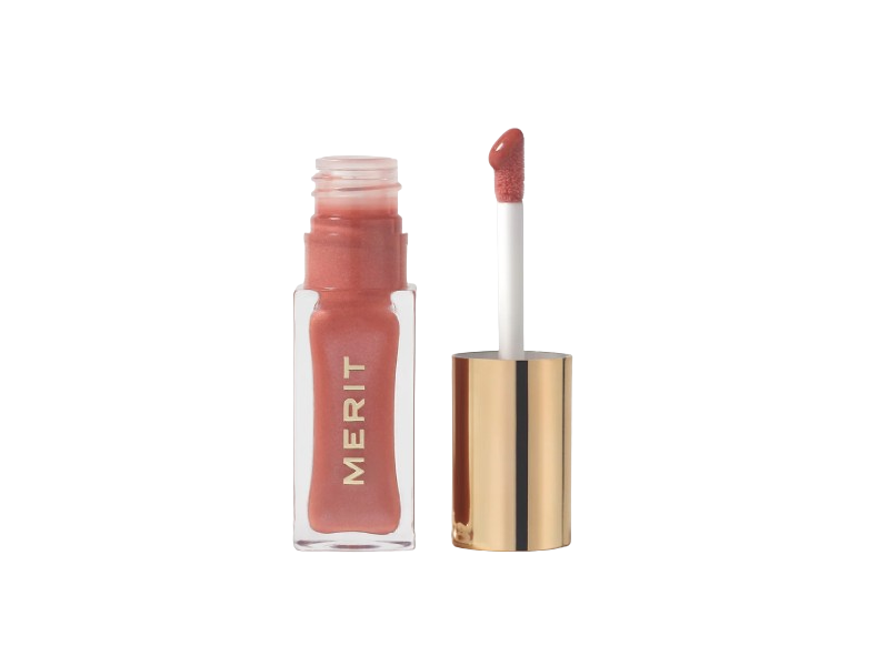 Merit Tinted Lip Oil, Shade Slick, Biarritz, 0.23 oz / 7 mL
