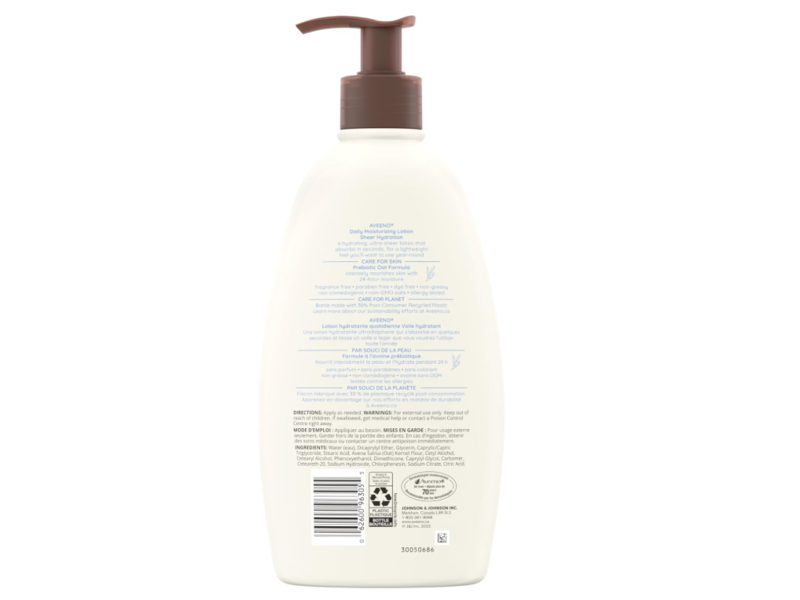 Aveeno Sheer Hydration Daily Moisturizing Lotion, 532 mL