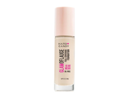 Hard Candy Glamoflauge Full Coverage Foundation, 1503 Linen, Oil-Free, 0.67 fl oz/20 mL