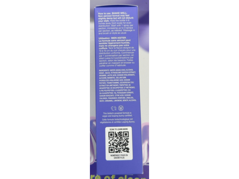 K18 Biomimetic Hairscience AirWash Dry Shampoo, 4 fl oz/118 mL