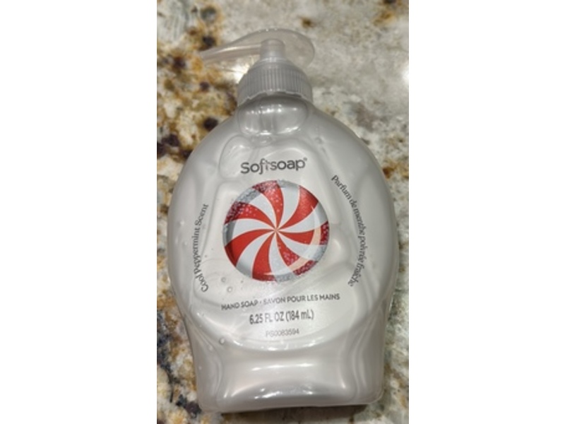 Softsoap Liquid Hand Soap, Cool Peppermint, 6.25 fl oz/184 mL