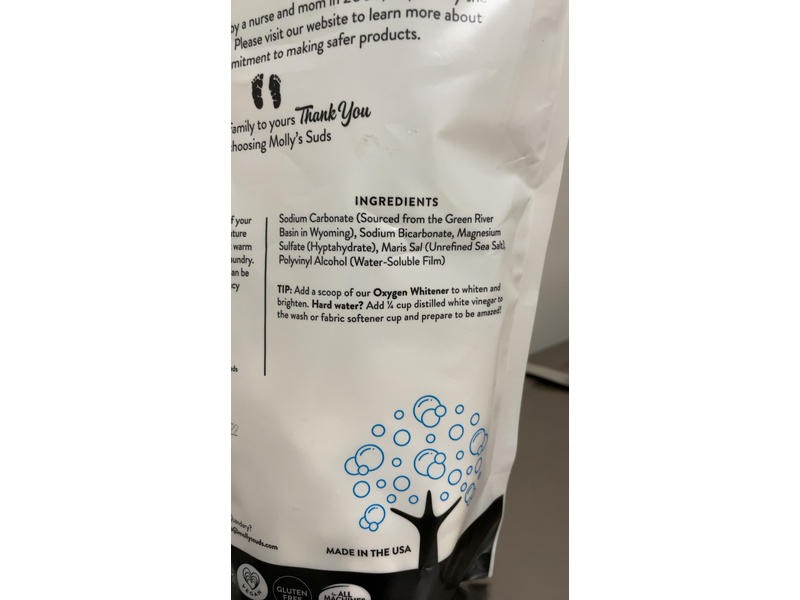 Molly's Suds Laundry Detergent Pods, 120 Pods