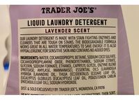Trader Joe's Liquid Laundry Detergent, Lavender Scent, 100 fl oz - thumbnail 3
