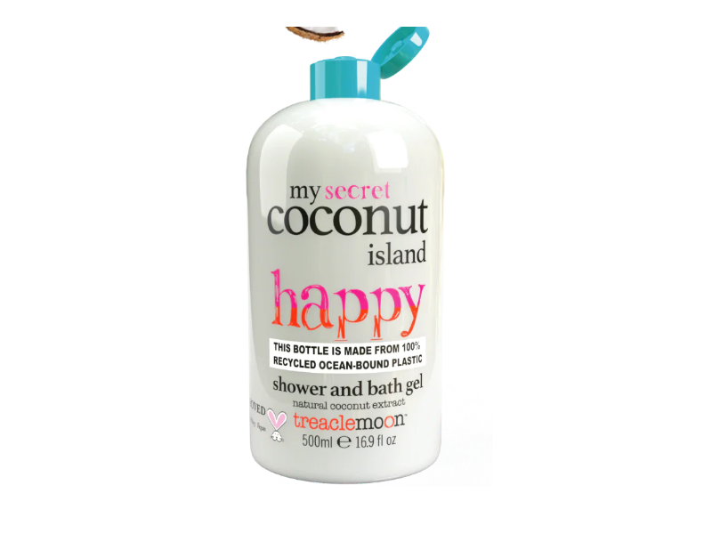 Treaclemoon Shower & Bath Gel, My Secret Coconut Island, 16.9 fl oz/500 mL
